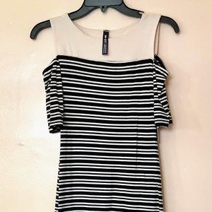 NEW Cold Shoulder Sheath Dress